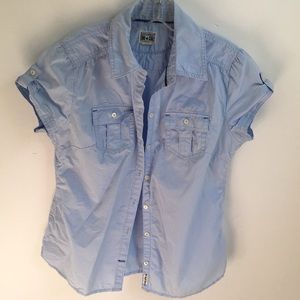Converse One Star Cotton button down shirt top